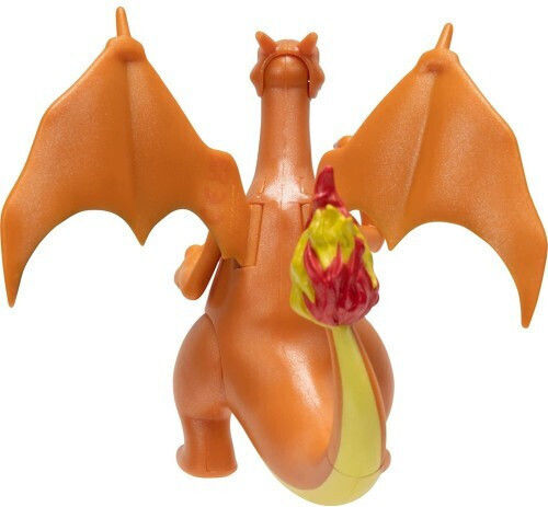 Jazwares Charmander, Charmeleon, Charizard Pokemon για 4+ Ετών