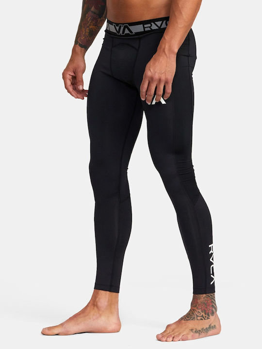 RVCA Ανδρικό Αθλητικό Κολάν Compression Μακρύ Μαύρο RVCA Ανδρικό Αθλητικό Κολάν Compression Μακρύ Μαύρο