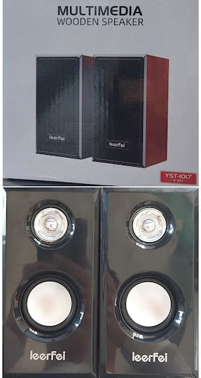 YST-1014 2.0 Speakers 3W Black