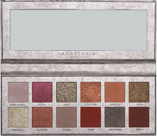 Anastasia Beverly Hills Παλέτα με Σκιές Ματιών σε Στερεή Μορφή Rose Metals 15gr