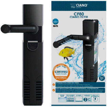 Ciano CF20 Εσωτερικό Φίλτρο για Ενυδρεία Χωρητικότητας έως 20lt με Απόδοση 120lt/h