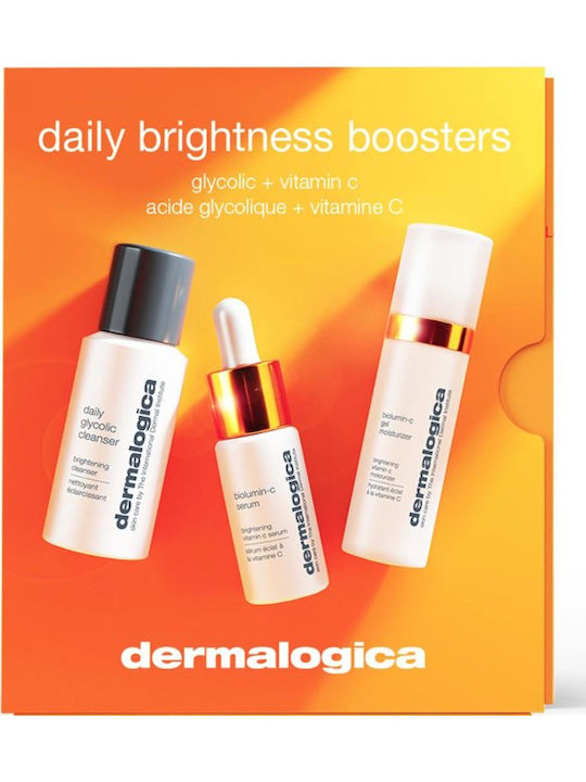 Dermalogica Daily Brightness Boosters Daily Glycolic Hautpflegeset für Feuchtigkeitsspendend & Gesichtsreinigung Dermalogica Daily Brightness Boosters Daily Glycolic Hautpflegeset für Feuchtigkeitsspendend & Gesichtsreinigung