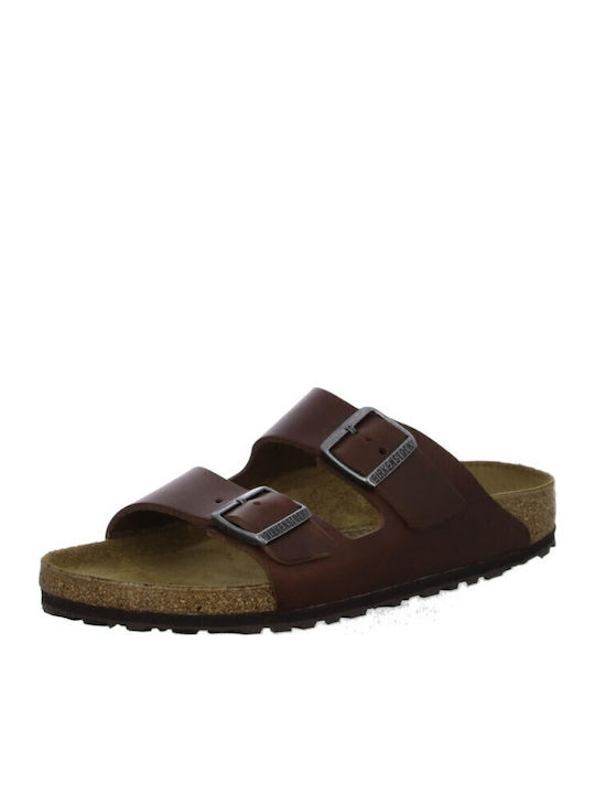 Arizona Men's Sandals Vintage Wood Roast Narrow Fit