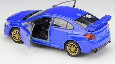 Welly 1:36 Metallic Subaru Impreza WRX STI (Blau) mit zu öffnenden Türen (43693A)