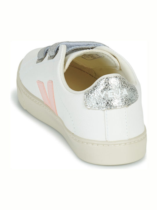 Kinder Sneakers mit Klettverschluss Weiß