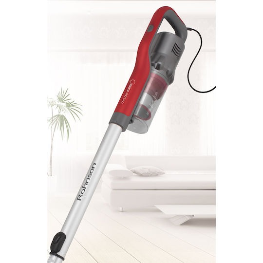 Rohnson Cyclone Force Ηλεκτρική Σκούπα Stick 700W Κόκκινη