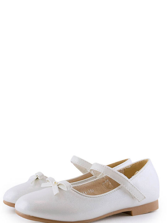 Athina Antrin Kids Kids' Girl Ballerinas White