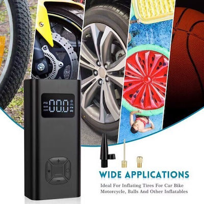 DVT Portable Air Pump Τρόμπα Χεριού με Μανόμετρο