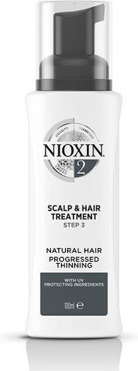 Nioxin Scalp & Hair Treatment System 2 Step 3 Loțiune de Păr împotriva Căderii Părului 100ml