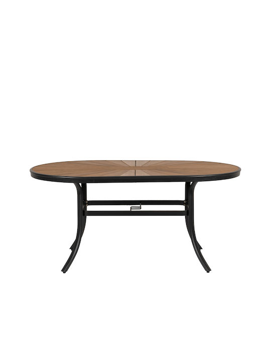 Tisch Stabil Rusumo Grey / Walnut 150x90x73cm