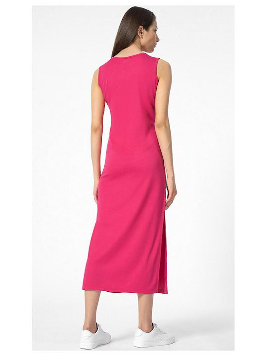 4F Summer Mini Dress Fuchsia