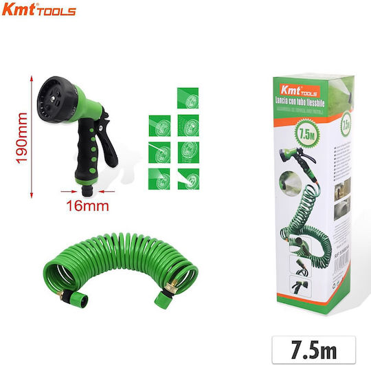 KMT Tools Gartenschläuche Set 7.5m