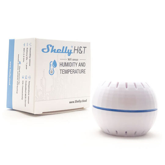 Shelly H&T Temperature and Humidity Sensor Battery Wi-Fi USB