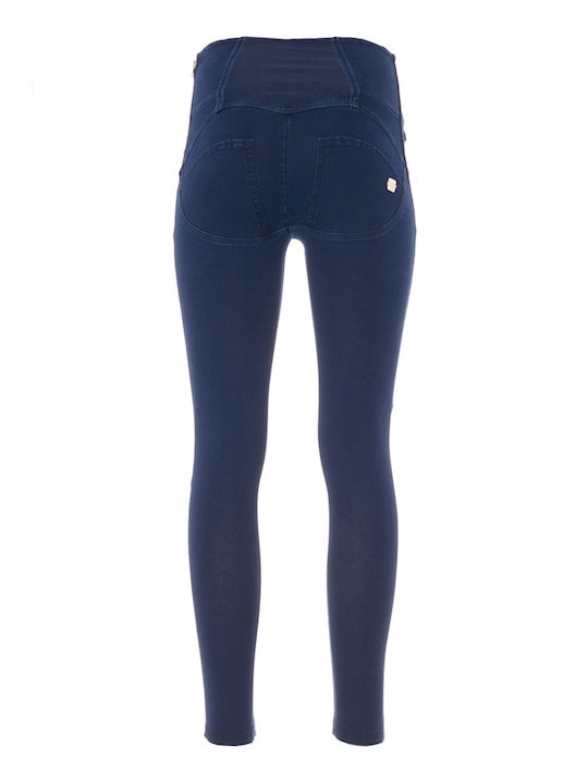 Freddy Frauen Lang Leggings Marineblau