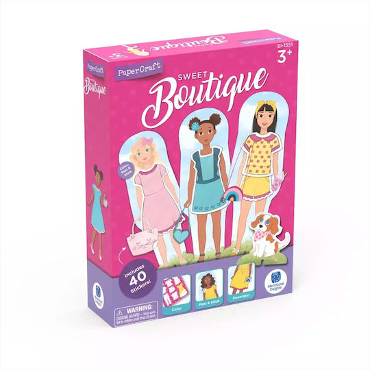 Learning Resources Paper Construction Toy Sweet Boutique for Children 3+ years+ Years