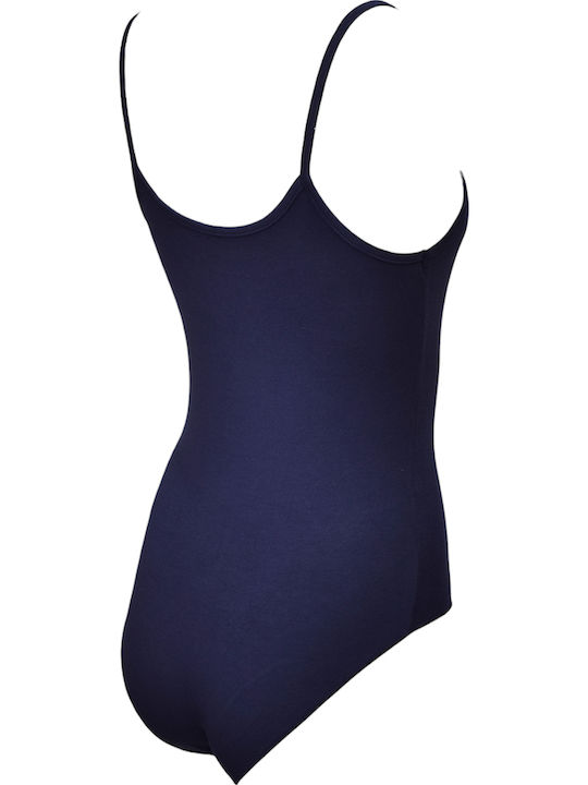 Lingerie Spaghetti Strap Bodysuit Navy Blue
