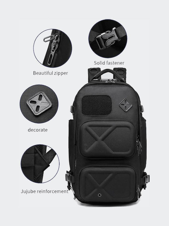Ozuko Backpack Αδιάβροχο 42.5lt Γκρι