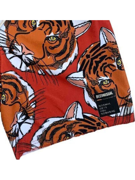 Tiger King Sport Herren Shorts Rote