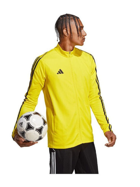 Tiro 23 League Ανδρική Ζακέτα Fleece Κίτρινη
