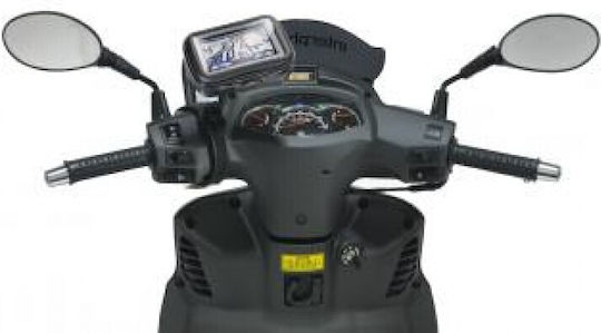 Interphone Mount GPS Motorcycle with Case 4.3" for Steering Wheel