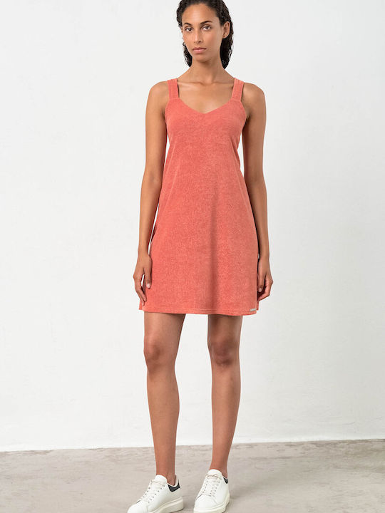 Vamp Summer Mini Dress Orange