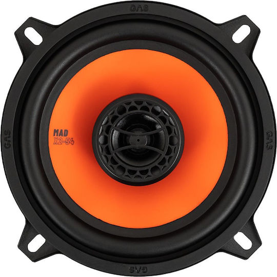 Gas Audio Power Set Auto-Lautsprecher Gas Mad X2-54 5.25" mit 80W RMS (2 Weg)