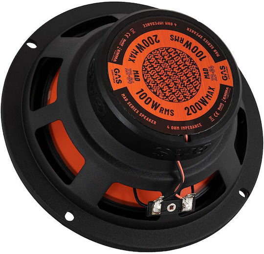 Gas Audio Power Mad X2-64 Σετ Ηχεία Αυτοκινήτου 6.5" με 100W RMS (Midrange)