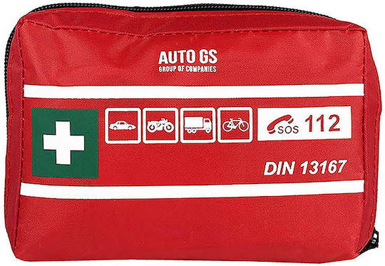 Auto Gs Car Emergency Set With First Aid Kit Fire Extinguisher & Warning Triangle