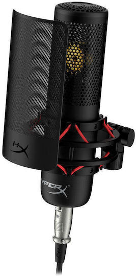 HyperX Procast Πυκνωτικό Μικρόφωνο Shock Mounted για Studio