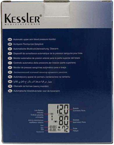 Kessler Pressure Logic Professional KS551 Digital Blutdruckmessgerät Oberarm