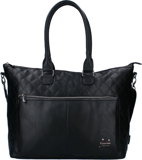 Kidzroom Shoulder/Hand Diaper Bag Care in Your Dreams Black 53x19x35cm.
