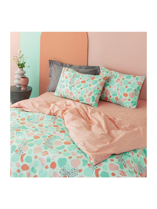 Palamaiki Sheet Sets Single 170x260cm. FL6186 Green 3pcs