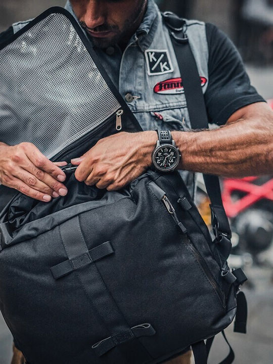 Kriega Σακίδιο Πλάτης Αναβάτη Urban Τσάντα Πλάτης-Ταχυδρόμου 16 lt. 100% Αδιάβροχη Μαύρο 16lt