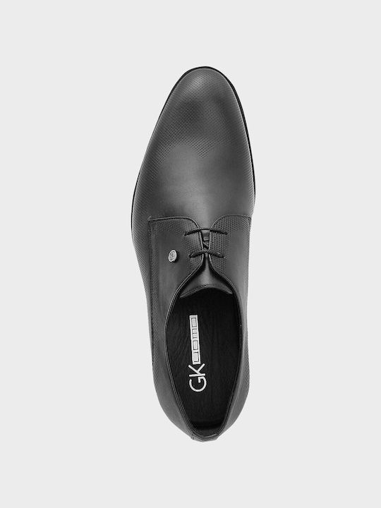 GK Uomo Leather Shoes by Sans series - GK15618 34 Black