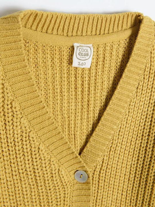 Cool Club Kids Cardigan Knitted Yellow