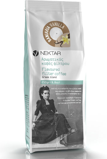 Nektar Cafe Cafea Filtru Vanilie Măcinat 250gr