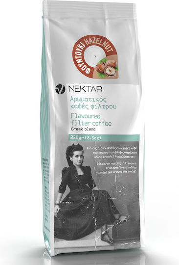 Nektar Cafe Καφές Φίλτρου Hazelnut Αλεσμένος 250gr