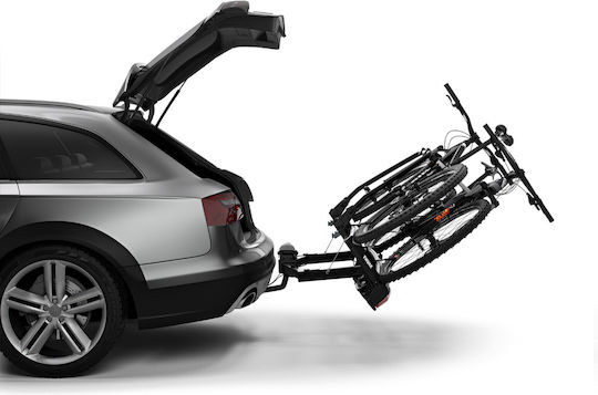 Thule VeloSpace XT 2 Car Bike Tow Hitch Rack for 3 Bikes
