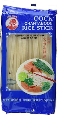 Cock Brand Noodles Ταλιατέλες Rice Sticks Χωρίς Γλουτένη 375gr