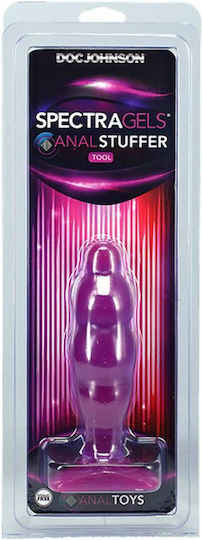 Doc Johnson Spectragels Anal Stuffer Tool Πρωκτική Σφήνα Μωβ