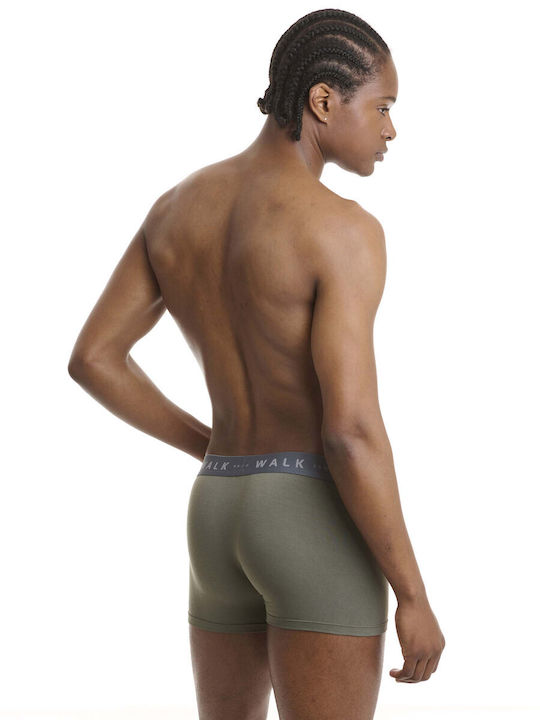 Ανδρικά Μποξεράκια Blue/Khaki 2Pack