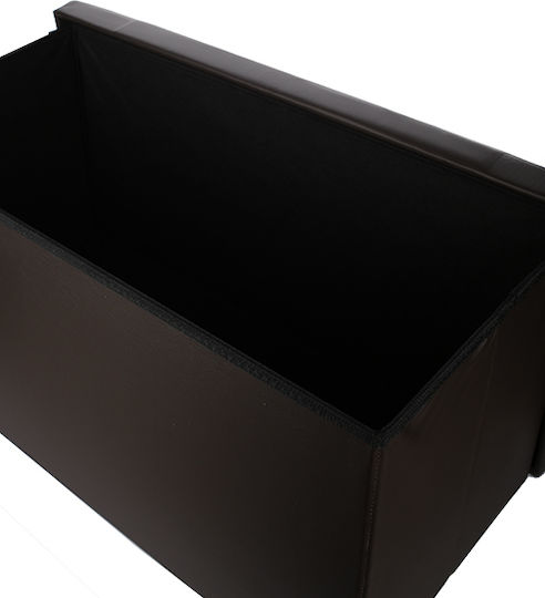 Столче за пейка с Място за Съхранение Черен 76x38x38бр Столче за пейка с Място за Съхранение Черен 76x38x38бр