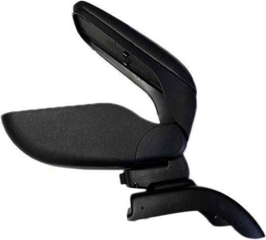 Cik Car Leather Armrest for Seat Leon Black