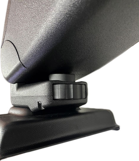 Cik Car Leather Armrest for Seat Leon Black