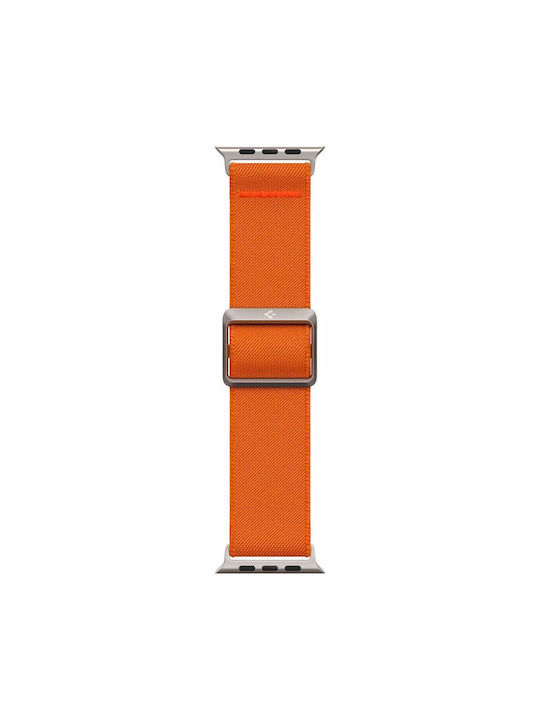 Spigen Lite Fit Ultra Armband Stoff Orange (Apple Watch 4, 5, 6, SE, SE 2, 7, 8, 9)