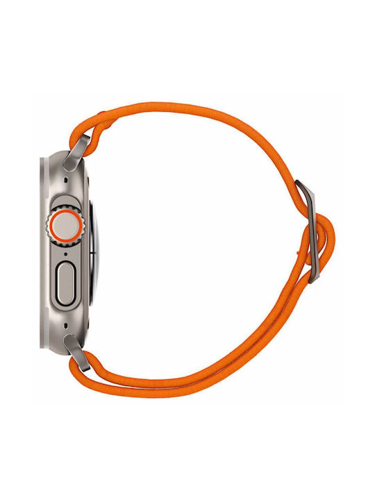 Spigen Lite Fit Ultra Armband Stoff Orange (Apple Watch 4, 5, 6, SE, SE 2, 7, 8, 9)