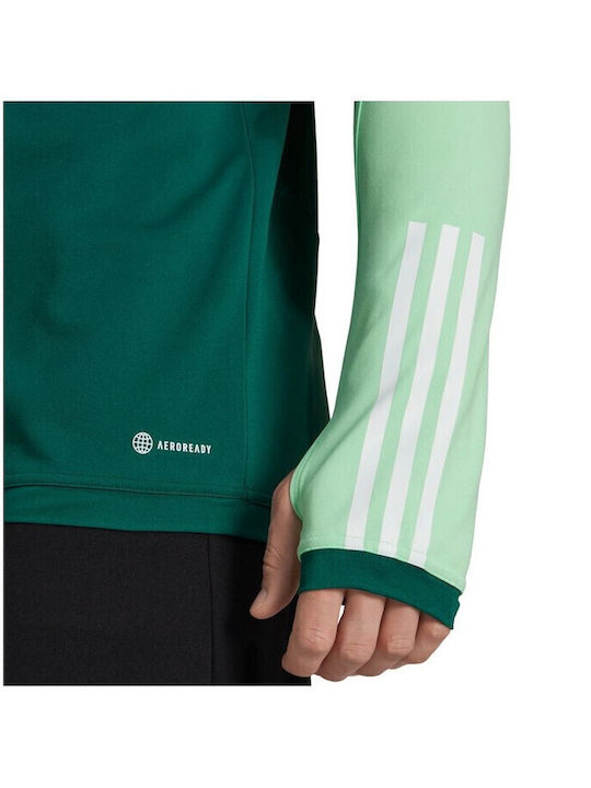 Tiro 23 Competition Aeroready Sportliches Langarmbluse Grün