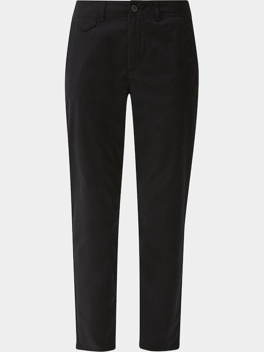 Women's Chino Trousers Regular Fit Black