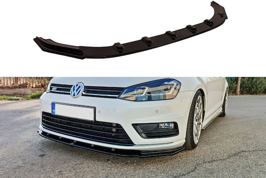 Motordrome Spoiler Auto Vorderseite Kompatibel mit Volkswagen Golf Mk7 R / R-Linie