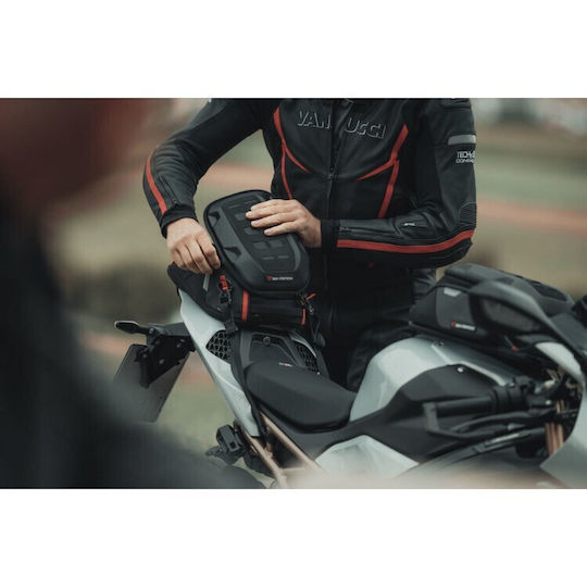 SW-Motech Pro Roadpack Tail Bag Motorcycle Tail Bag 14lt Black